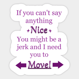 Move Jerk Sticker